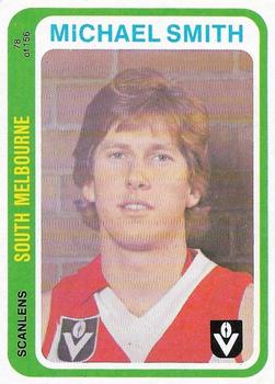 1979 Scanlens VFL #78 Michael Smith Front